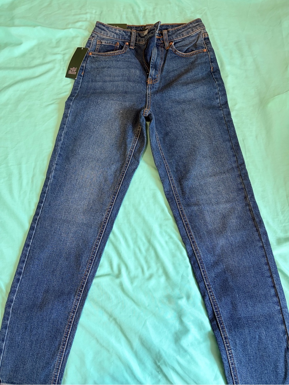 wild fable Blue High-Rise Denim Jeans